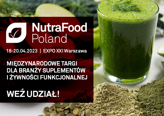 Jedyne w Polsce targi suplementów diety i żywności funkcjonalnej!