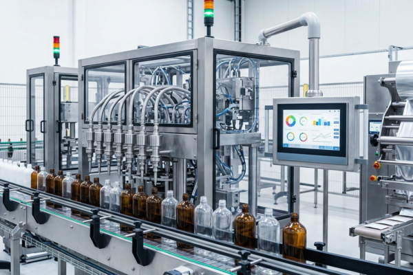 Elanda Pharma automatyzacja – linia rozlewnicza i cyfryzacja produkcji