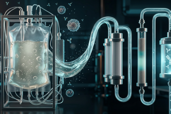 produkcja Rezon Bio – biosynteza i oczyszczanie przeciwciała monoklonalnego