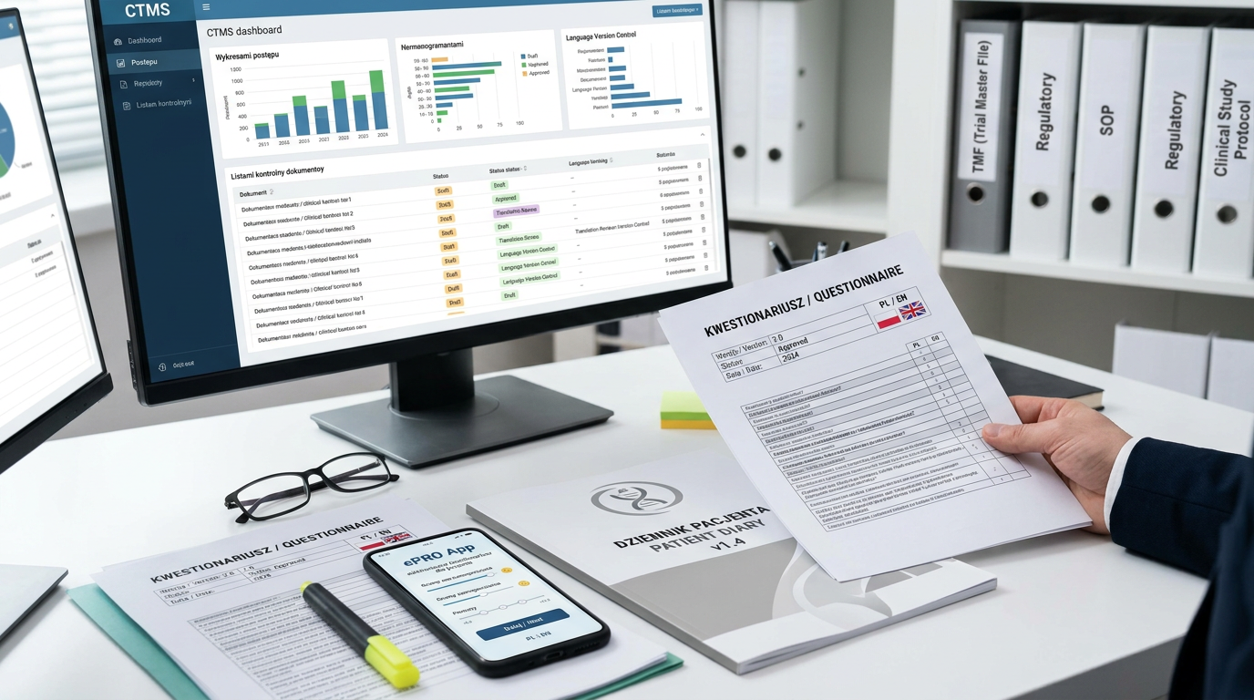 Tłumaczenia badań klinicznych – patient-facing documents wymagane przez URPL od 2027 r.