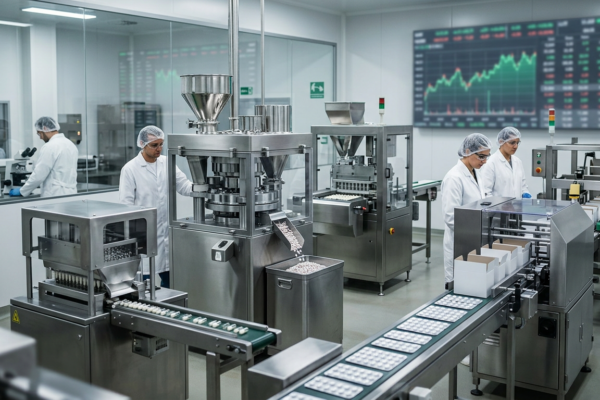 Produkcja suplementów diety w Polsce – linia tabletkowania i kapsułkowania