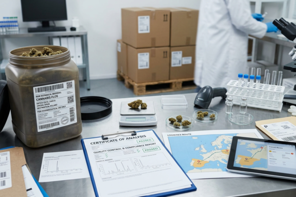 Cannabis flos COSMA – trzeci surowiec Linneo i planowany import