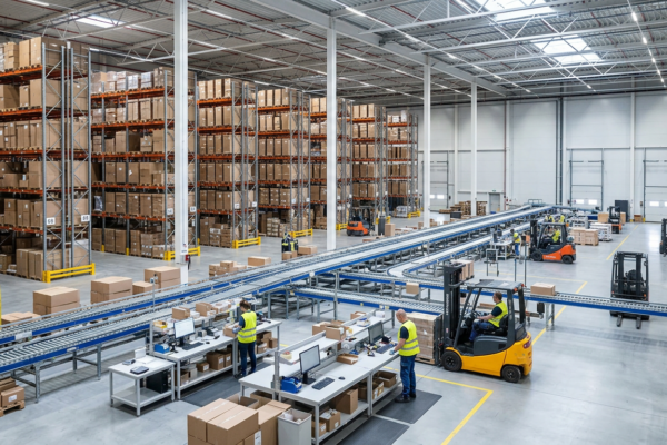 centrum logistyczne SFD w Chrząstowicach – logistyka suplementów