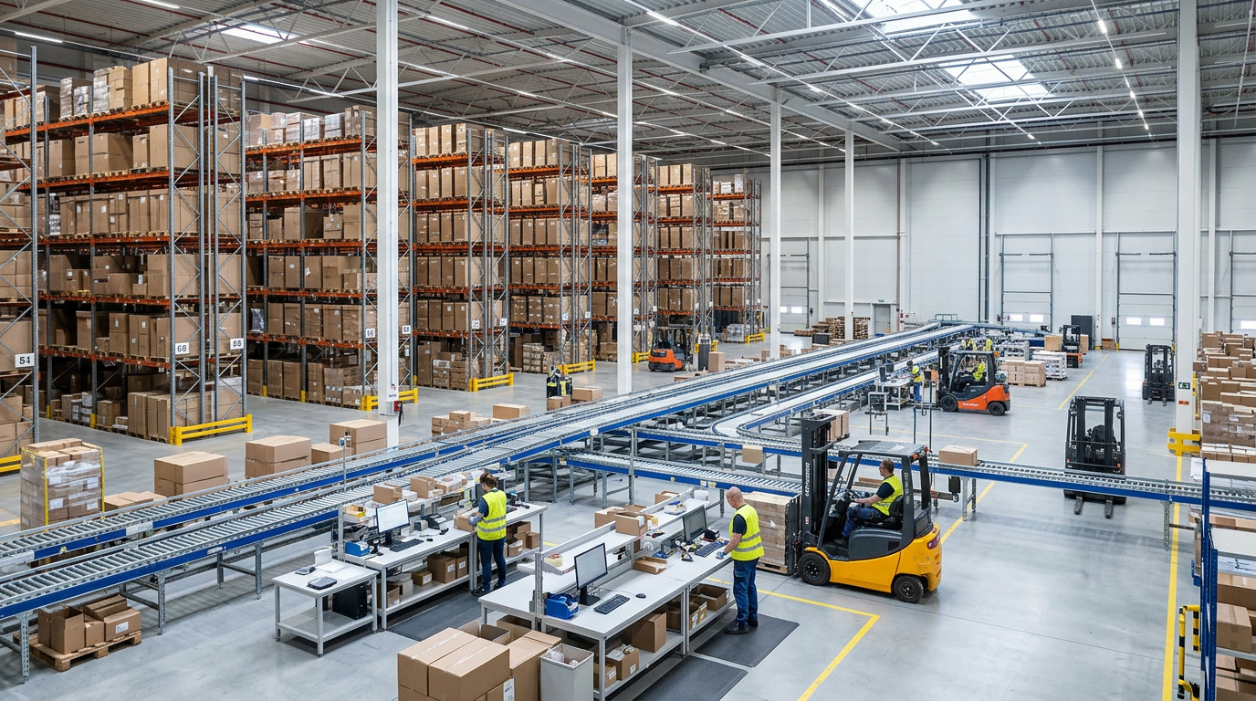centrum logistyczne SFD w Chrząstowicach – logistyka suplementów