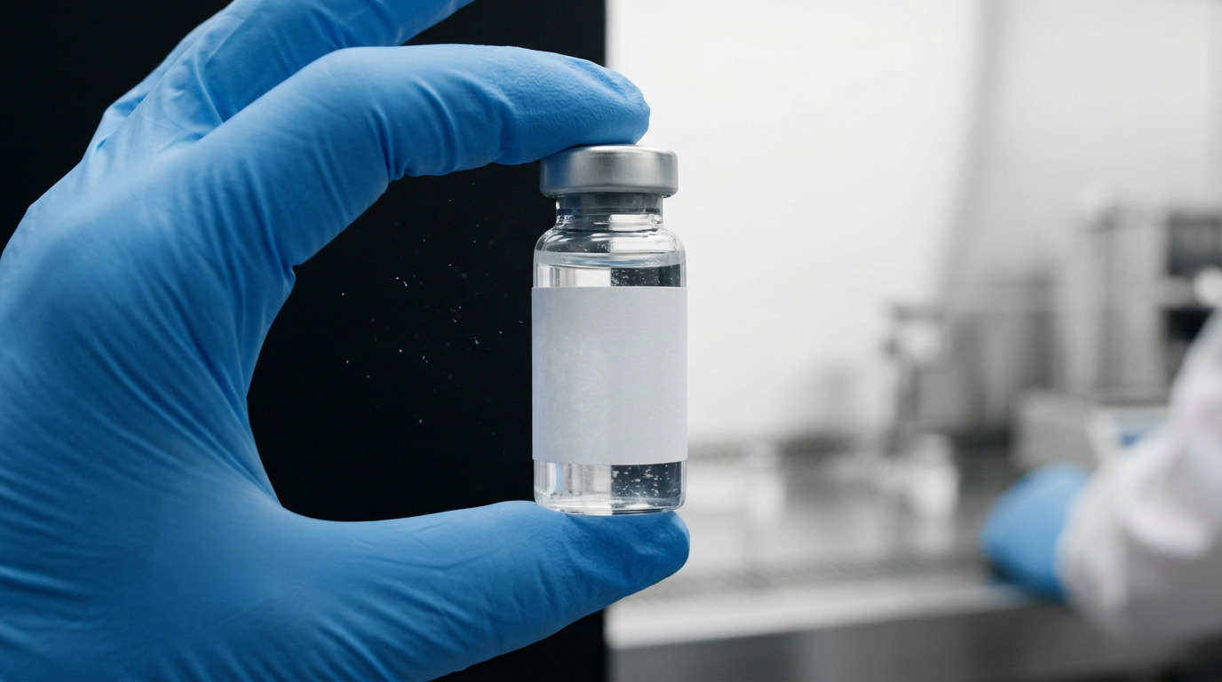 Osad po rekonstytucji Somatinu – kontrola produktu do infuzji
