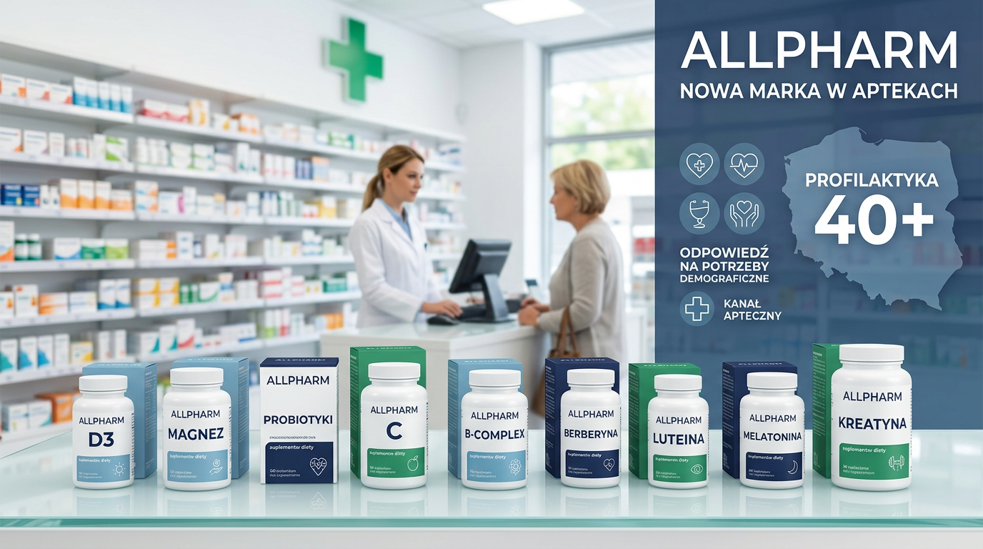 SFD S.A. wprowadza markę ALLPHARM do aptek