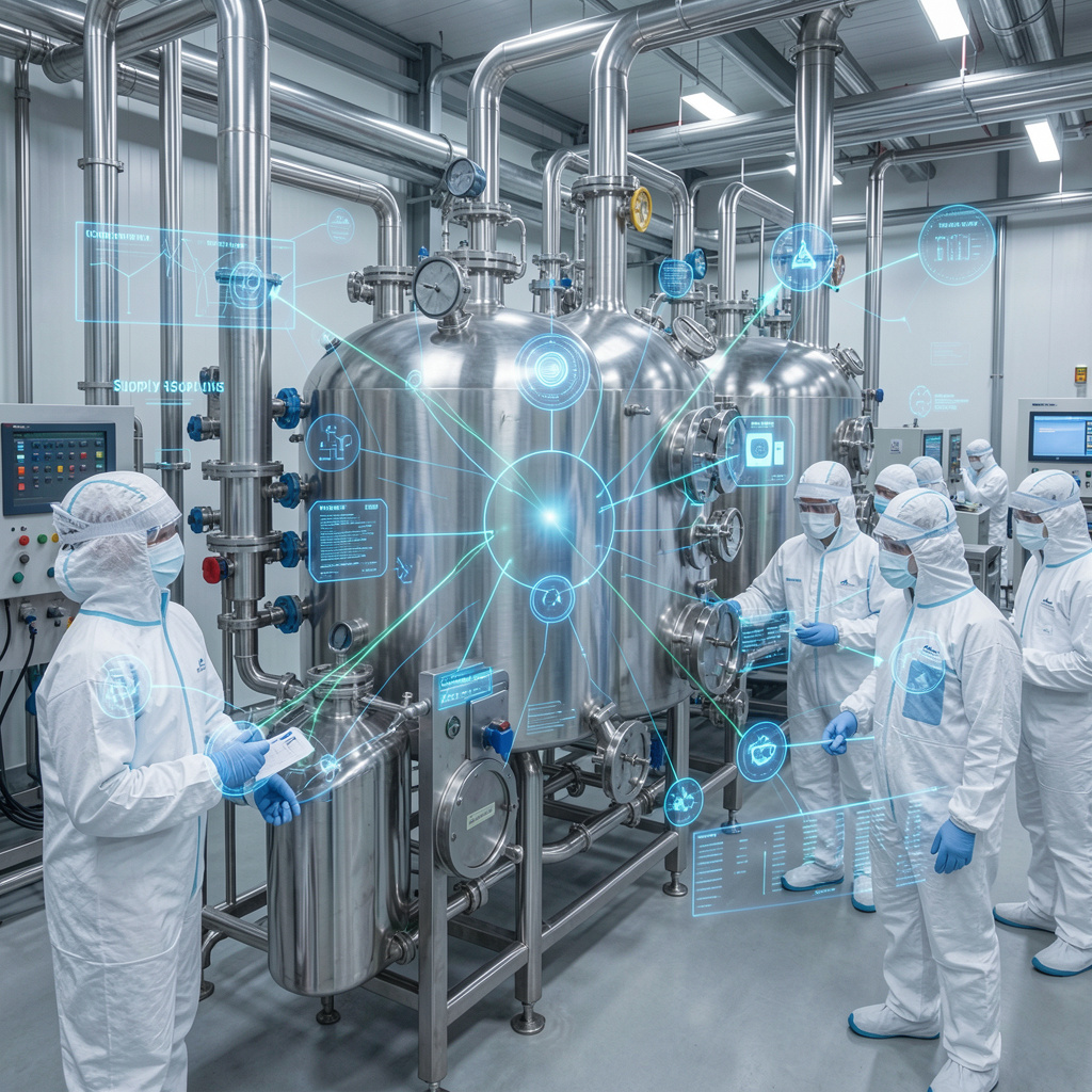 Europejska produkcja leków krytycznych i API w nowoczesnym zakładzie farmaceutycznym