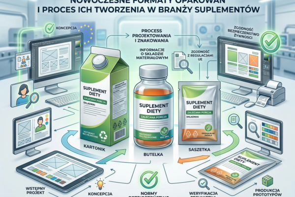 PPWR oznakowanie opakowań suplementów diety